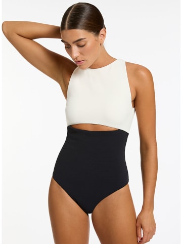Jets Badpak crème/zwart
