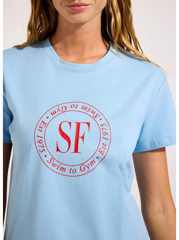 Seafolly Shirt in Hellblau