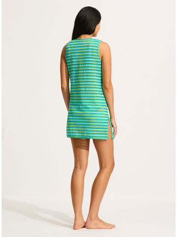 Seafolly Strandkleid in Türkis/ Grün