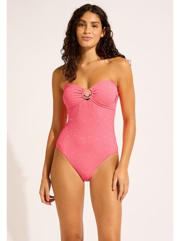 Seafolly Badeanzug in Pink