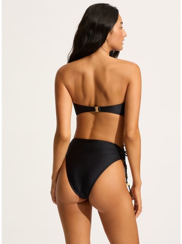 Seafolly Figi bikini w kolorze czarnym