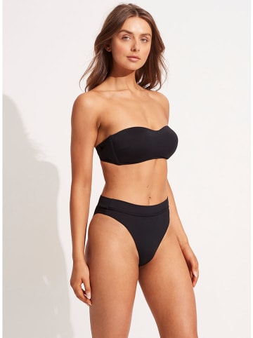 Seafolly Bikini-Oberteil in Schwarz