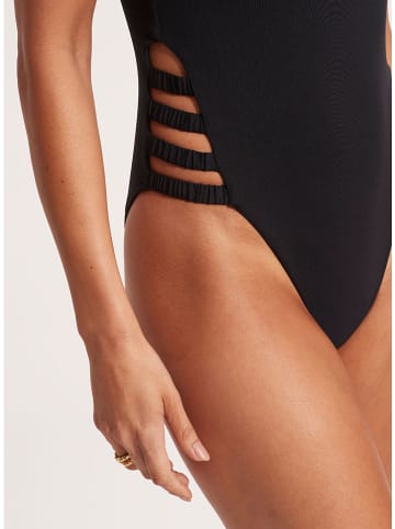 Seafolly Strój kąpielowy w kolorze czarnym