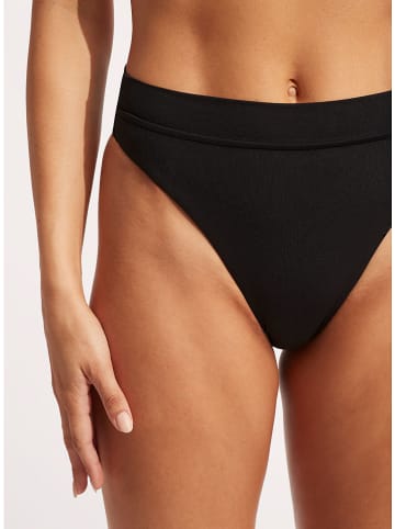 Seafolly Figi bikini w kolorze czarnym