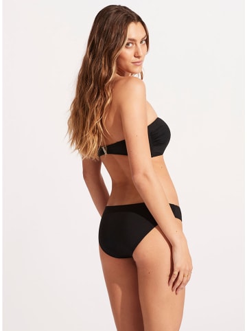 Seafolly Biustonosz bikini w kolorze czarnym
