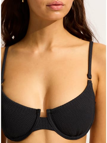 Seafolly Bikinitop zwart