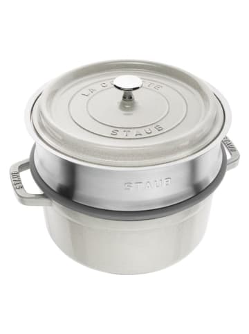 Zwilling 2-delige set: stoofpan met stoominzet "Staub" beige - Ø 24 cm
