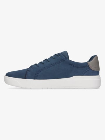 Timberland Leder-Sneakers in Dunkelblau