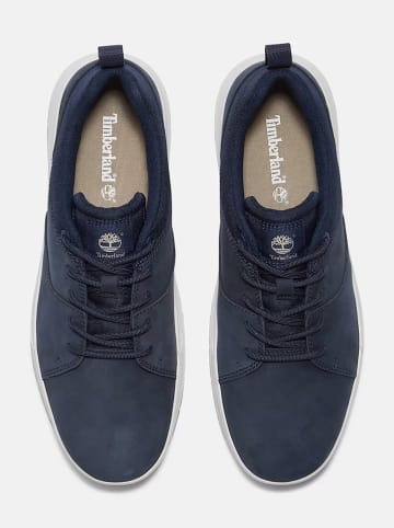 Timberland Skórzane sneakersy w kolorze granatowym