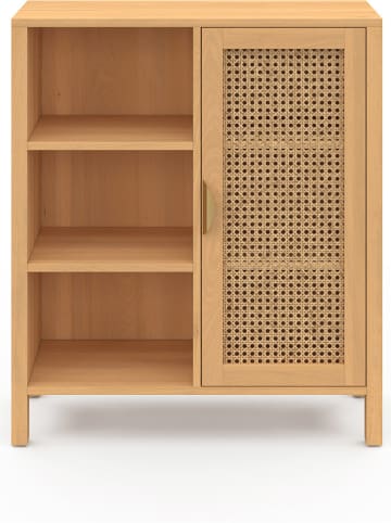 IDOMYA Essentials Sideboard "Eve" lichtbruin - (B)70 x (H)81 x (D)30 cm