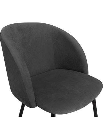IDOMYA Factory 2er-Set: Esszimmerstühle "Nina" in Grau - (B)52 x (H)79 x (T)60 cm