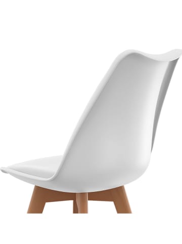 IDOMYA Factory 6-delige set: eetkamerstoelen "Nordia" meerkleurig - (B)46 x (H)79,5 x (D)51 cm