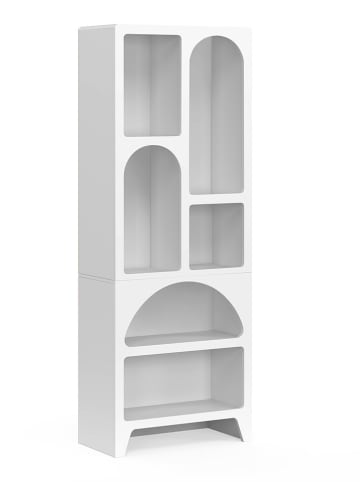 IDOMYA Essentials Standregal in Weiß - (B)60 x (H)160 x (T)30 cm