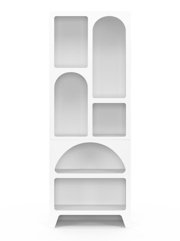 IDOMYA Essentials Standregal in Weiß - (B)60 x (H)160 x (T)30 cm