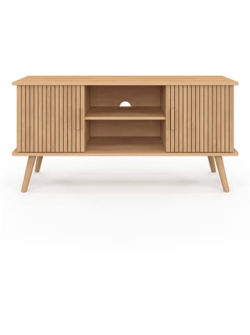 IDOMYA Factory TV-meubel "Faustine" lichtbruin - (B)110 x (H)54 x (D)40 cm