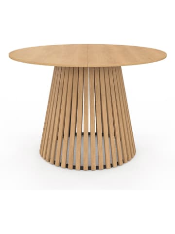 IDOMYA Essentials Eetkamertafel "Camélia" lichtbruin - (H)75 x Ø 110 cm