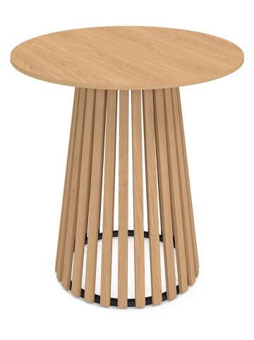 IDOMYA Factory Eettafel ''Camélia'' beige - (H)75 x Ø 80 cm