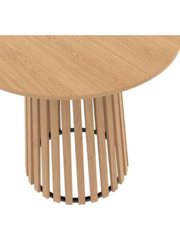 IDOMYA Factory Eettafel ''Camélia'' beige - (H)75 x Ø 80 cm