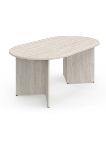 IDOMYA Factory Ława "Gabin" w kolorze beżowym - 110 x 45 x 60 cm