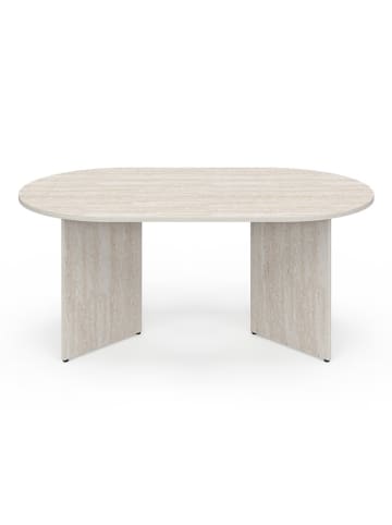 IDOMYA Factory Couchtisch "Gabin" in Beige - (B)110 x (H)45 x (T)60 cm