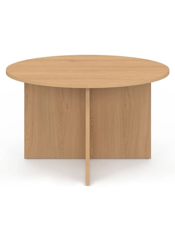 IDOMYA Factory Salontafel "Ophélia" lichtbruin - (H)40 x Ø 70 cm