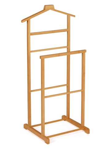 IDOMYA Essentials Kleiderständer "Maya" in Hellbraun - (B)47,5 x (H)97 x (T)36 cm