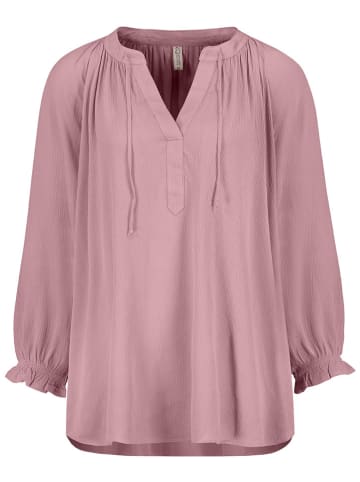 Eight2Nine Bluzka w kolorze szaroróżowym