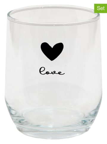 Clayre & Eef Szklanki (6 szt.) - 300 ml