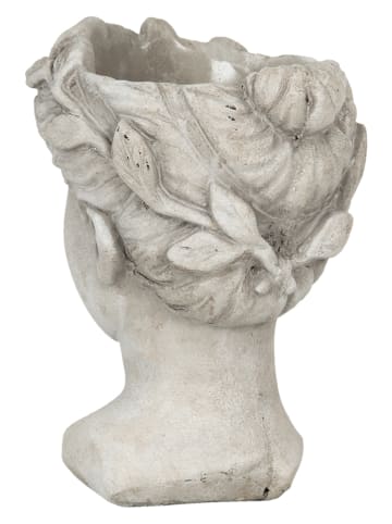 Clayre & Eef Doniczka w kolorze szarym - 16 x 21 x 15 cm