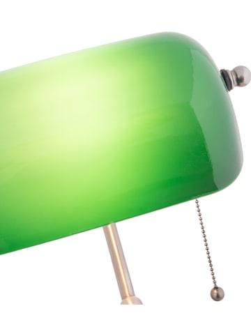 Clayre & Eef Tafellamp groen - (H)40 cm