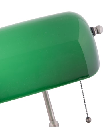 Clayre & Eef Tafellamp groen - (H)40 cm