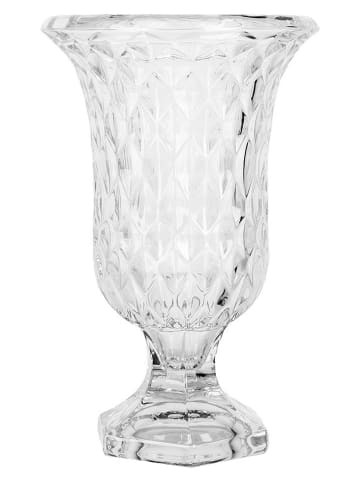 Clayre & Eef Vaas transparant - (H)23 x Ø 15 cm