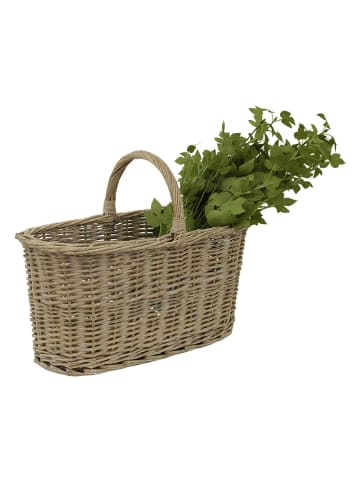 Clayre & Eef Korb in Grau - (B)51 x (H)40 x (T)22 cm
