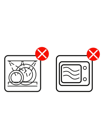 Clayre & Eef Teekanne in Beige/ Bunt - 700 ml