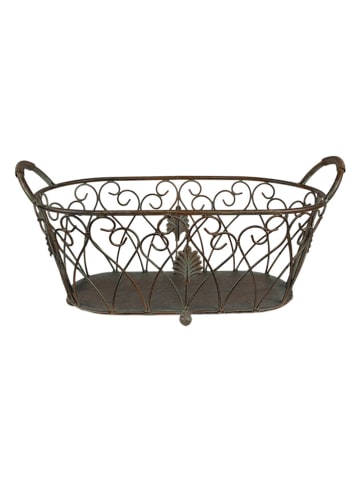 Clayre & Eef 2-delige set: manden bruin/groen