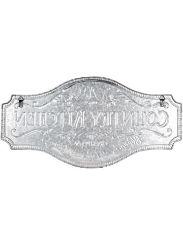 Clayre & Eef Szyld w kolorze czarnym - 60 x 30 cm