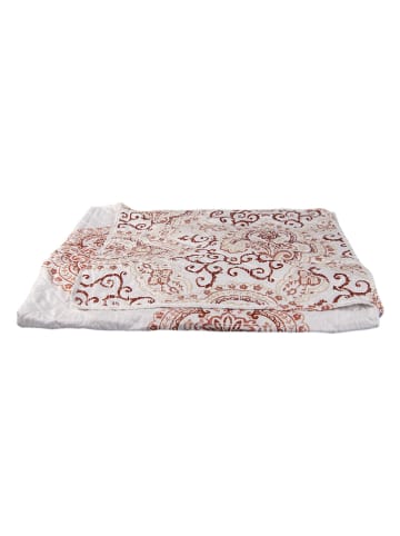 Clayre & Eef Sprei rood/oranje - (L)260 x (B)240 cm