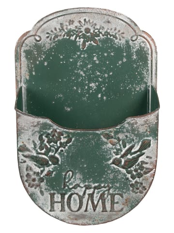 Clayre & Eef Pflanzenhalter in Grün - (B)28 x (H)41 x (T)9 cm