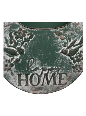 Clayre & Eef Plantenhouder groen - (B)28 x (H)41 x (D)9 cm