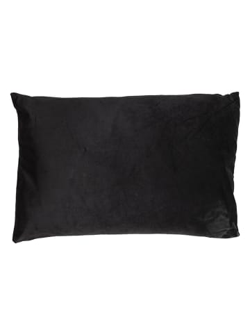 Clayre & Eef Poduszka w kolorze antracytowo-jasnoróżowym - 60 x 40 cm