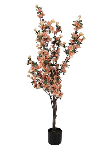 Clayre & Eef Drzewko dekoracyjne w kolorze pomarańczowo-zielonym - 20 x 135 x 20 cm