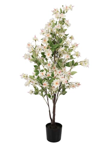 Clayre & Eef Kunstplant "Forsythie" wit/geel - (B)20 x (H)105 x (D)25 cm