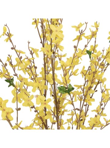 Clayre & Eef Kunstplant "Forsythie" geel - (B)20 x (H)125 x (D)20 cm