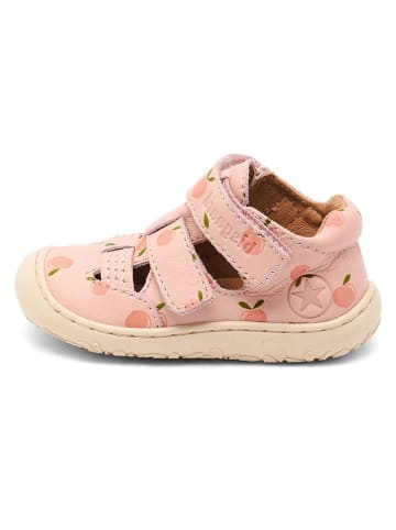 bisgaard Leder-Halbsandalen "Hana" in Rosa