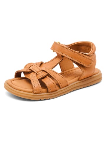 bisgaard Leren sandalen "Felicia" lichtbruin