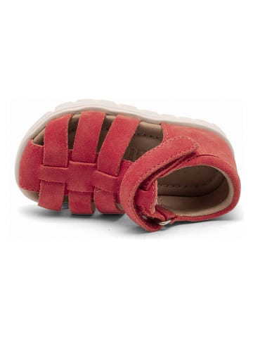 bisgaard Leder-Halbsandalen "Beka" in Rot