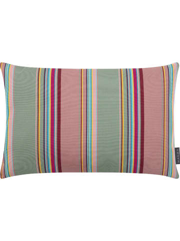 Magma Heimtex Outdoorkussenhoes "Saint Tropez" mintgroen/lichtroze - (L)40 x (B)60 cm