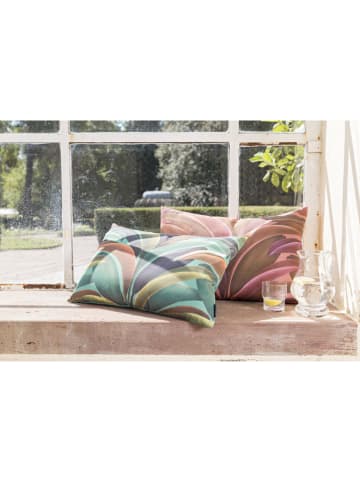 Magma Heimtex Poszewka outdoorowa w kolorze jasnoróżowo-fioletowym na poduszkę - 40 x 60 cm