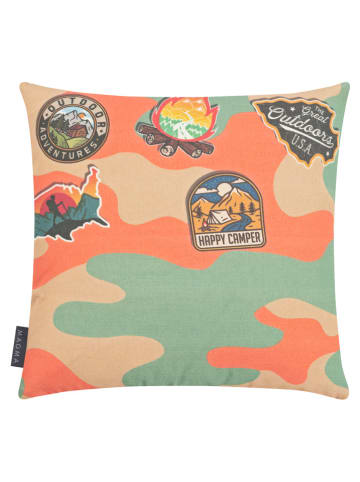 Magma Heimtex Outdoorkussenhoes ''Camping'' meerkleurig - (L)40 x (B)40 cm