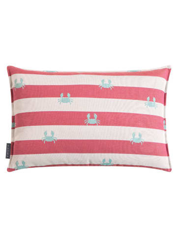 Magma Heimtex Outdoorkussenhoes ''Crab'' rood/crème - (L)40 x (B)60 cm